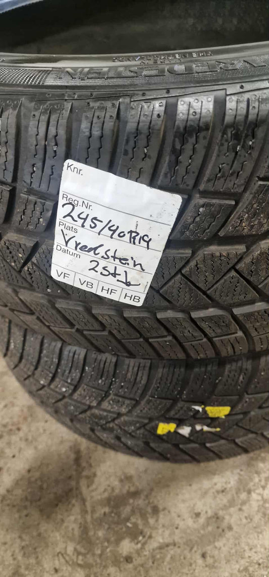 245/40R19 Ms däck | Året runt däck | Nordisk friktion |Frakt