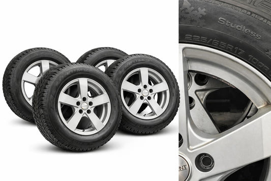 4 st Kumho vinterhjul 225/65R17 – Passar RAV4 / Sorento Outlander