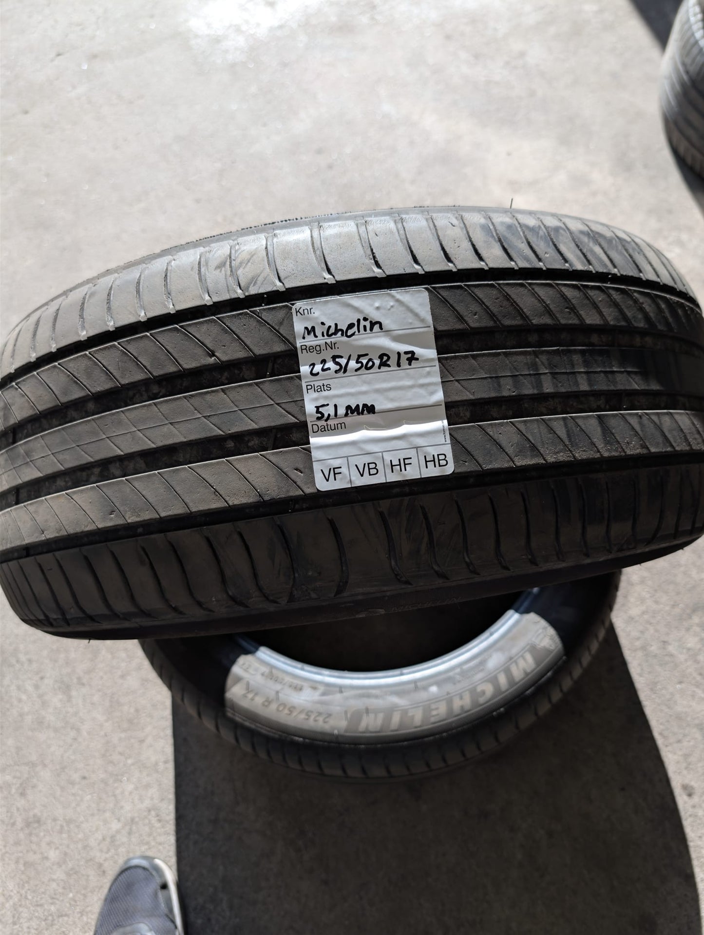 Michelin Sommardäck 225/50 R17 – 2 st – Endast 700 kr