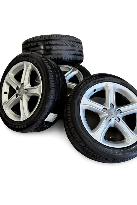 Audi Original Alufälgar 17" med sommardäck 225/50 R17 – Passar flera Audi & VW-modeller