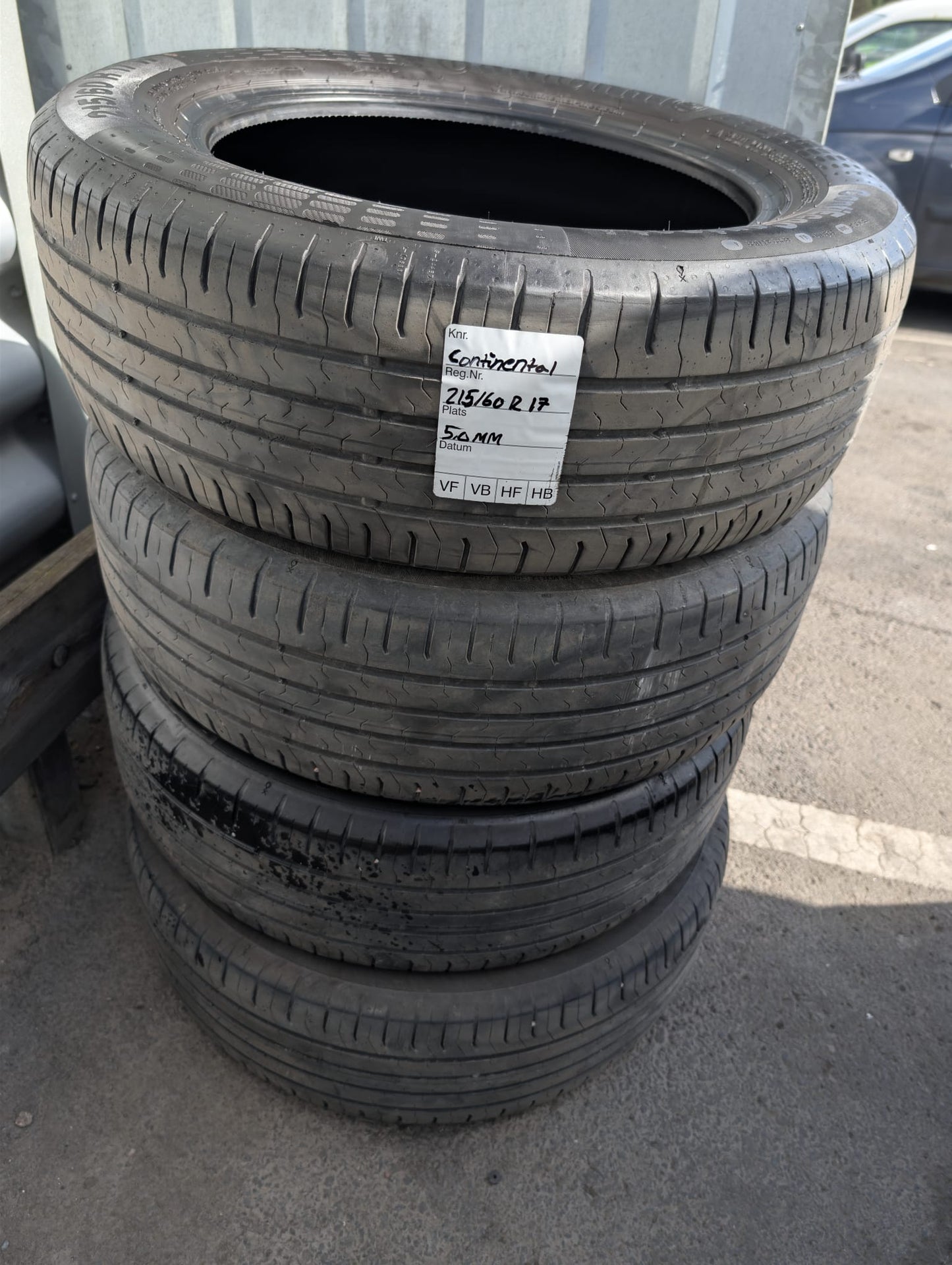 Continental Sommardäck 215/60 R17 – 4 st