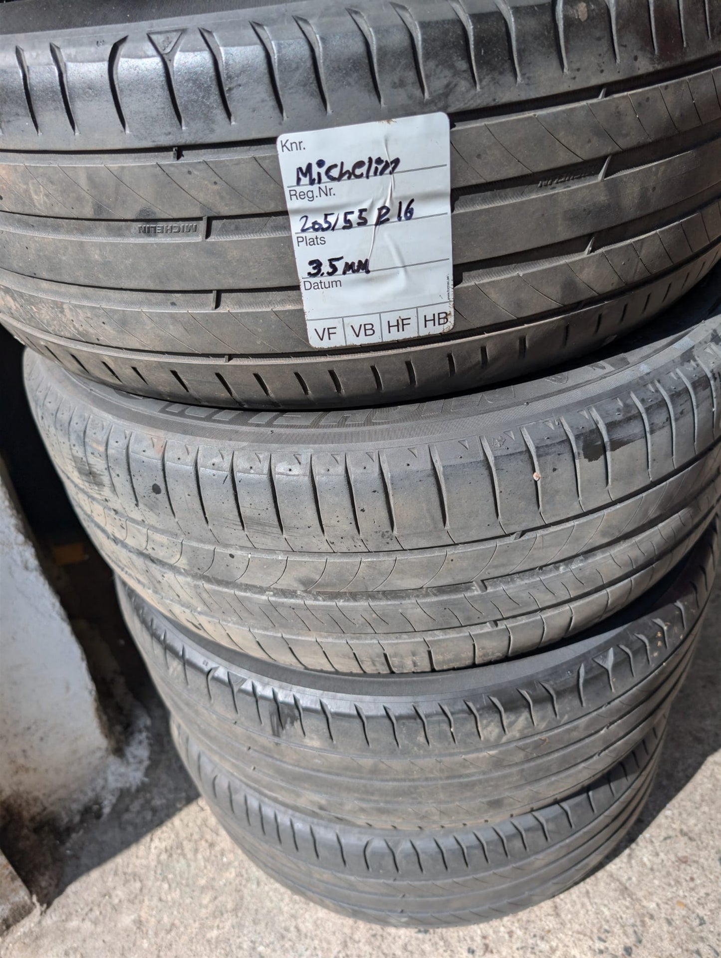Michelin Sommardäck 205/55 R16 – 4 st