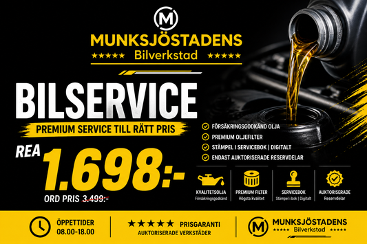 Säsongsservice | Personbil 51 % RABATT